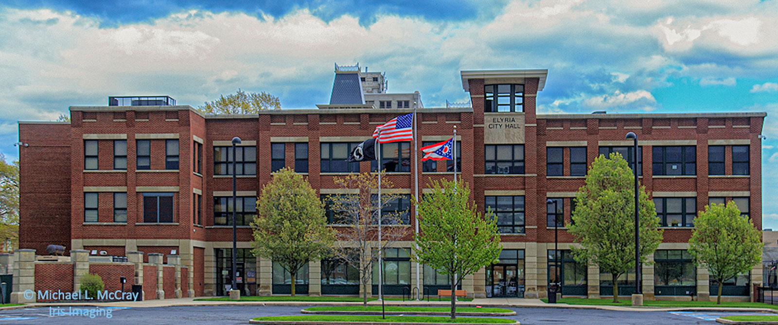 West Side of Elyria City Hall Image