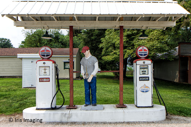 Sandstone Historical VIllage sculputer