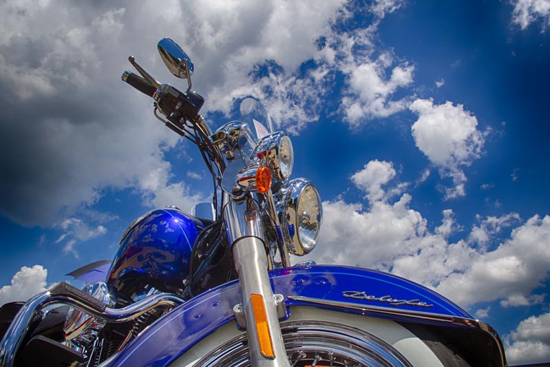 Motorcycle at LaGrange IGA show