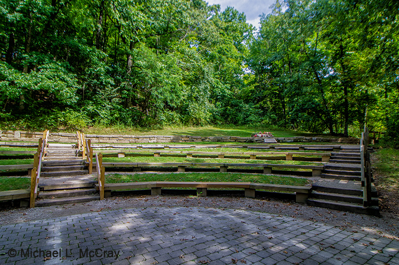 Amphitheater in park