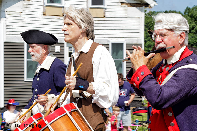 4th of July Parade Rochester Village 1776