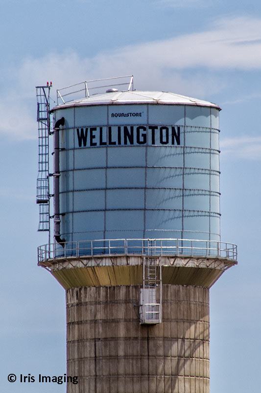 Wellington water tower
